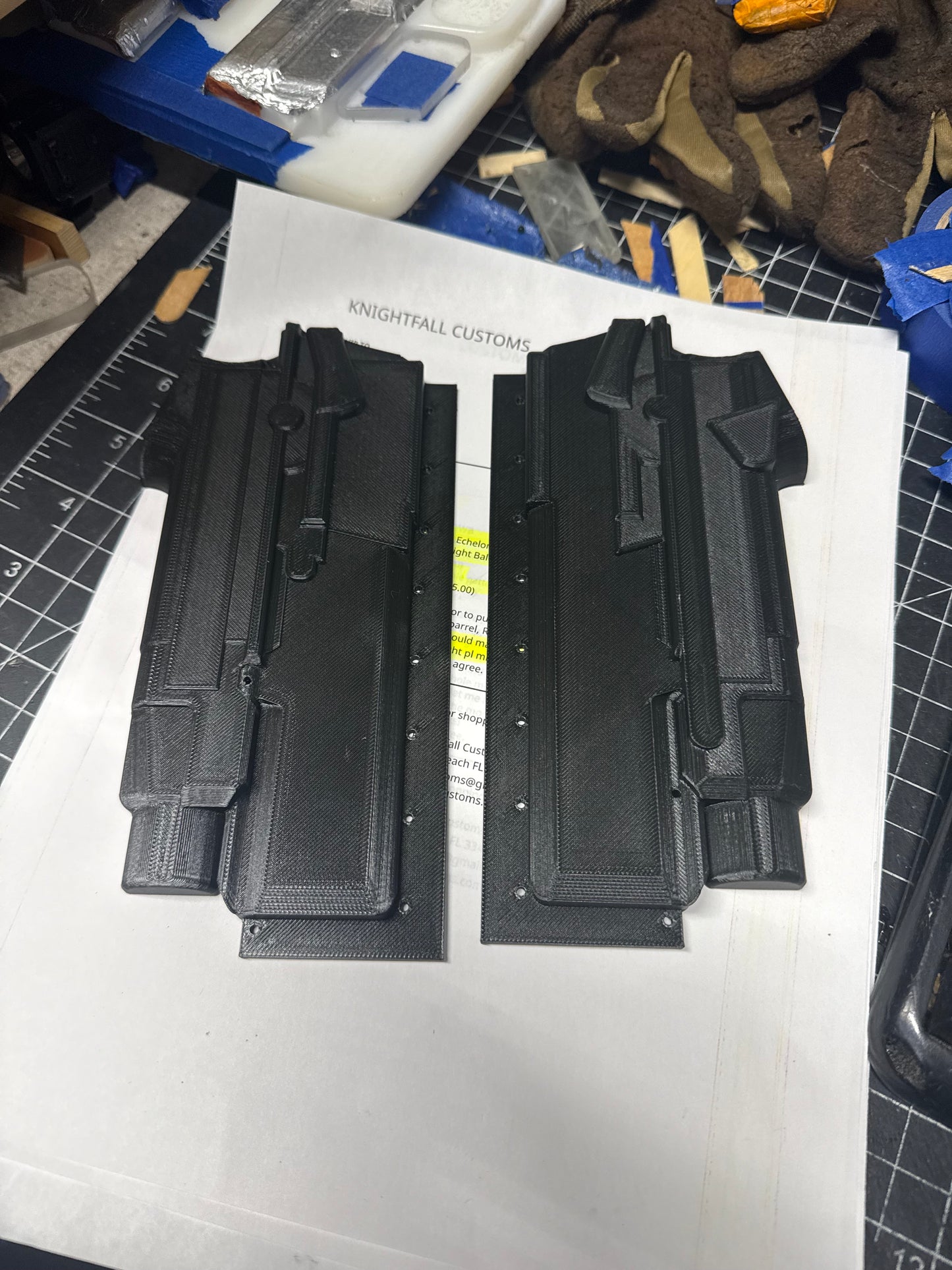 3D Printed split molds