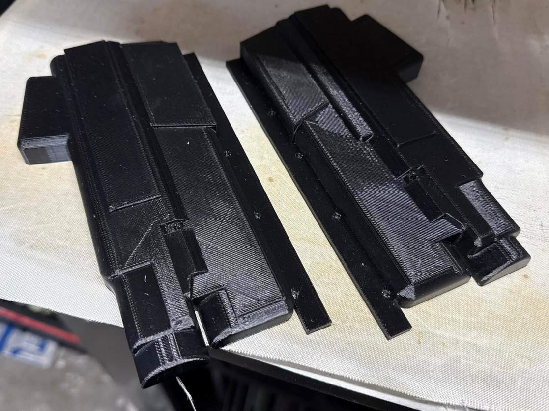 3D Printed split molds