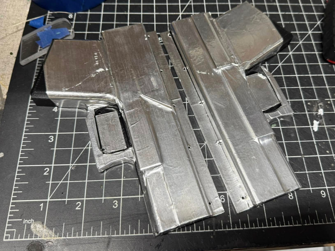 3D Printed split molds